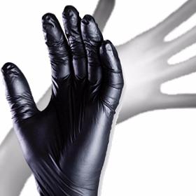 gants nitriles noir jetables gants nitriles noir jetables