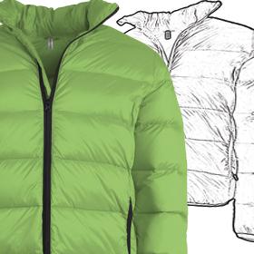 vêtements de travail doudoune ultra-légère