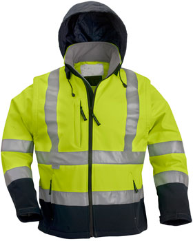 Veste de travail Haute Visibilité Softshell IMS546/HV