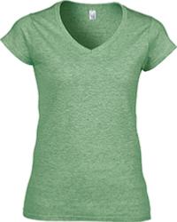 vetement, tee-shirt de travail maille chinée femme vetement, tee-shirt de travail maille chinée femme