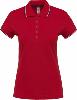Polo de travail filets contrastés ALIZE FEMME IMS4521