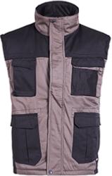 Gilet bodywarmer de travail polycoton matelass