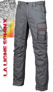 pantalon de travail coton majoritaire, vêtement gamme sphinx