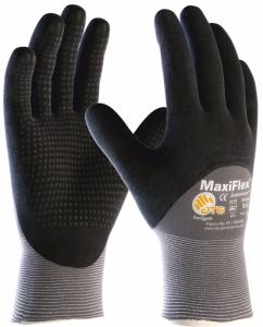 Gants protection enduits nitrile 3/4 à picot LASTIC IMS 143