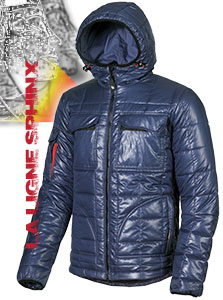 blouson de travail doudoune avec inserts confort. vêtement hivers