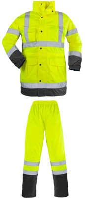 Tenue de pluie haute visibilité ims544