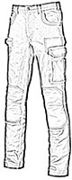 pantalon de travail jeans fonctionnel et esthétique