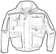 blouson manches amovibles ripstop