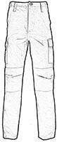 vetement de travail pantalon polycoton