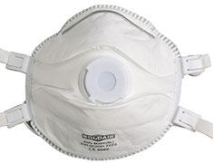 masque respiratoire FFP3 avec valve