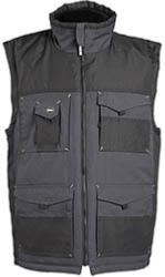 vetement de travail, bodywarmer gilet technique