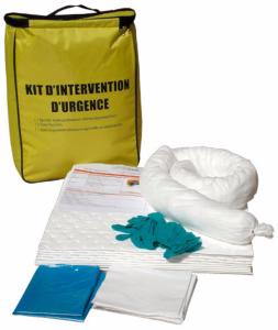 Kit de sécurité et d'hygiène anti-pollution hydrocarbures 20L IMS 950