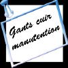 Gants de protection et travail en cuir manutention